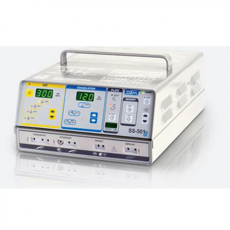 CUCHILLO ELECTRÓNICO DE ALTA FRECUENCIA Y ASA DIATERMIA