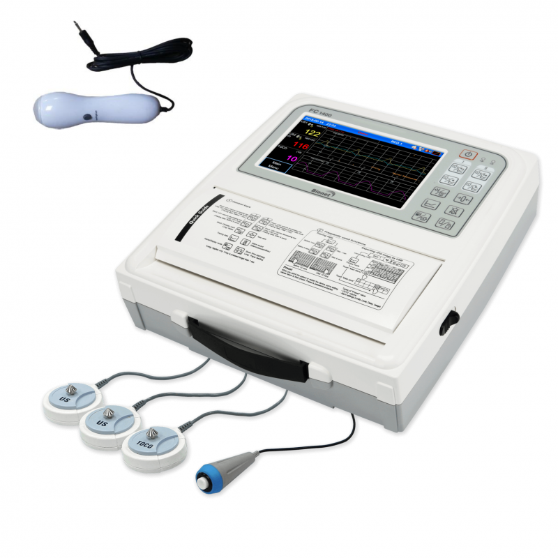 TOCOCARDIOGRAFO ALTA SENSIBILIDAD 1MHz CON ESTIMULADOR FETAL